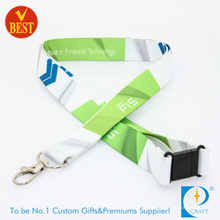 2015 Offer High Quality Full Color Sublimation Cmyk Printed Lanyards for Technology Company